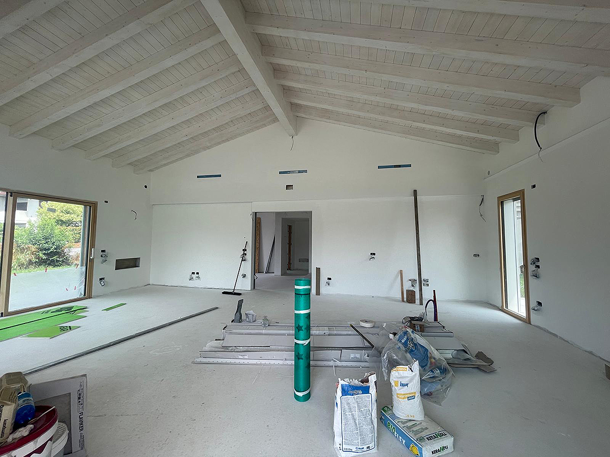 Bassano del Grappa Rendering - Living Wood House